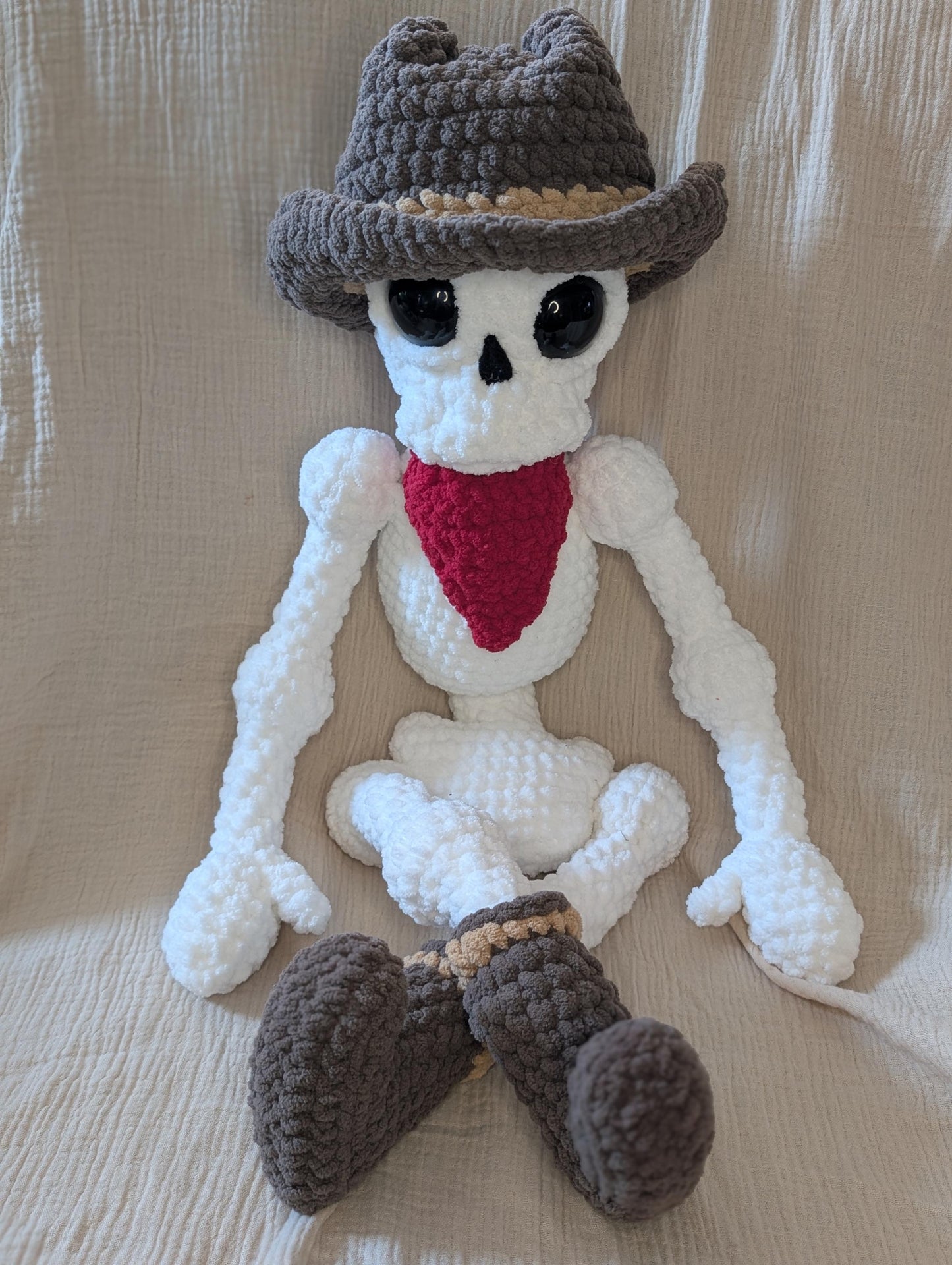 Cowboy Skelly Crochet PATTERN ONLY