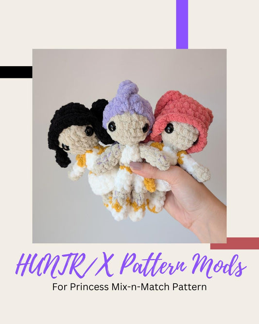 HUNTR/X Inspired - Crochet Pattern Mod ONLY