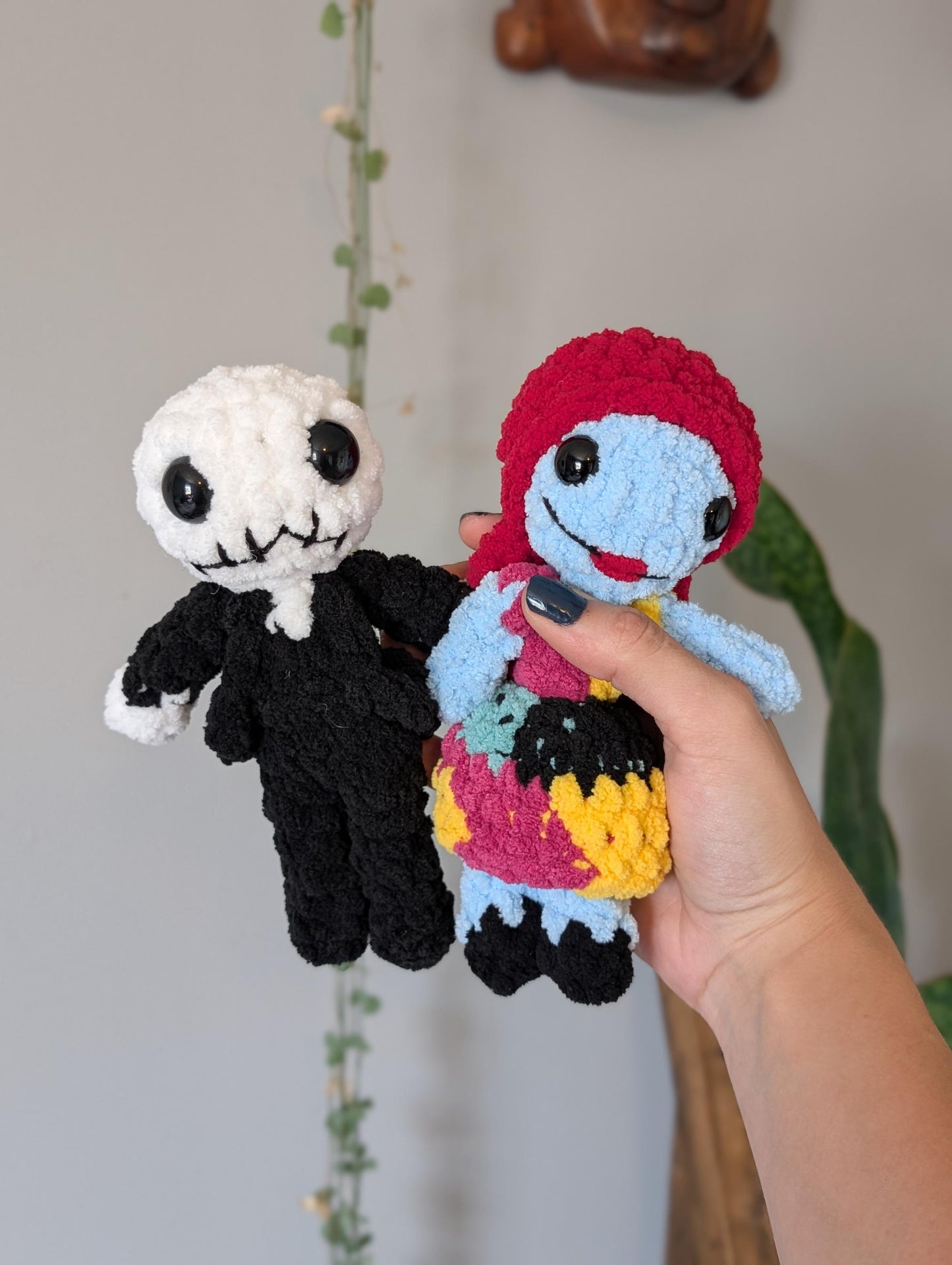 Skelly Boy & Zombie Girl - Crochet PATTERN MOD ONLY