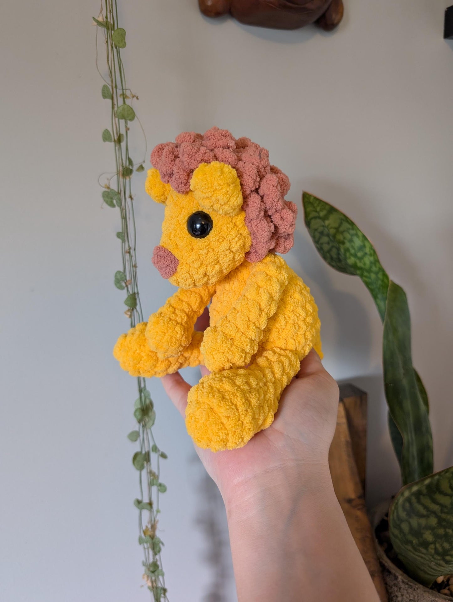 Lion - Crochet Stuffed Animal