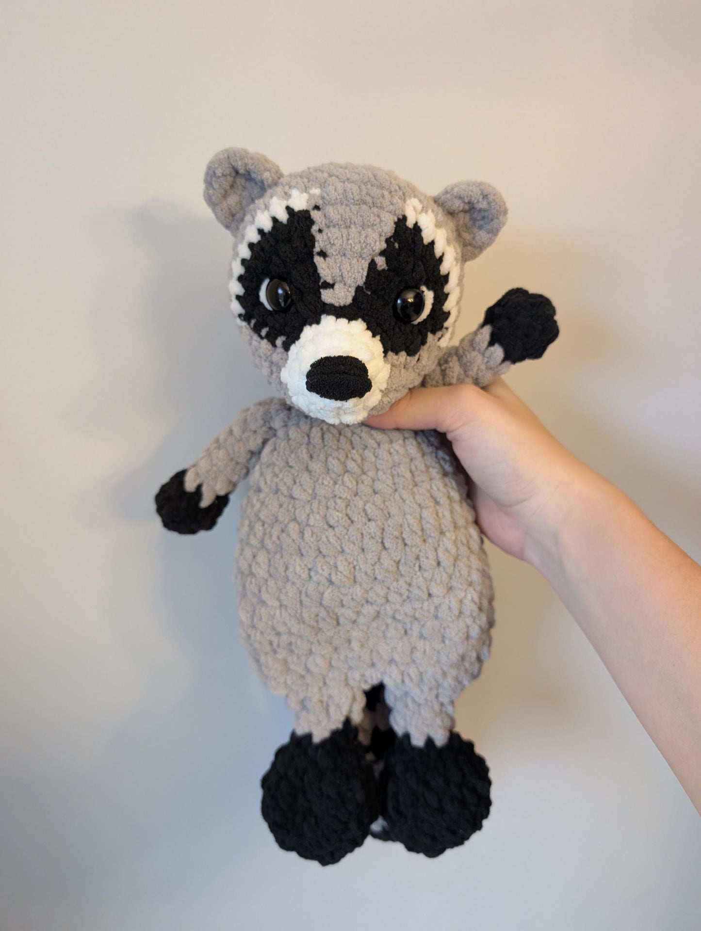 Raccoon - Crochet Snuggler