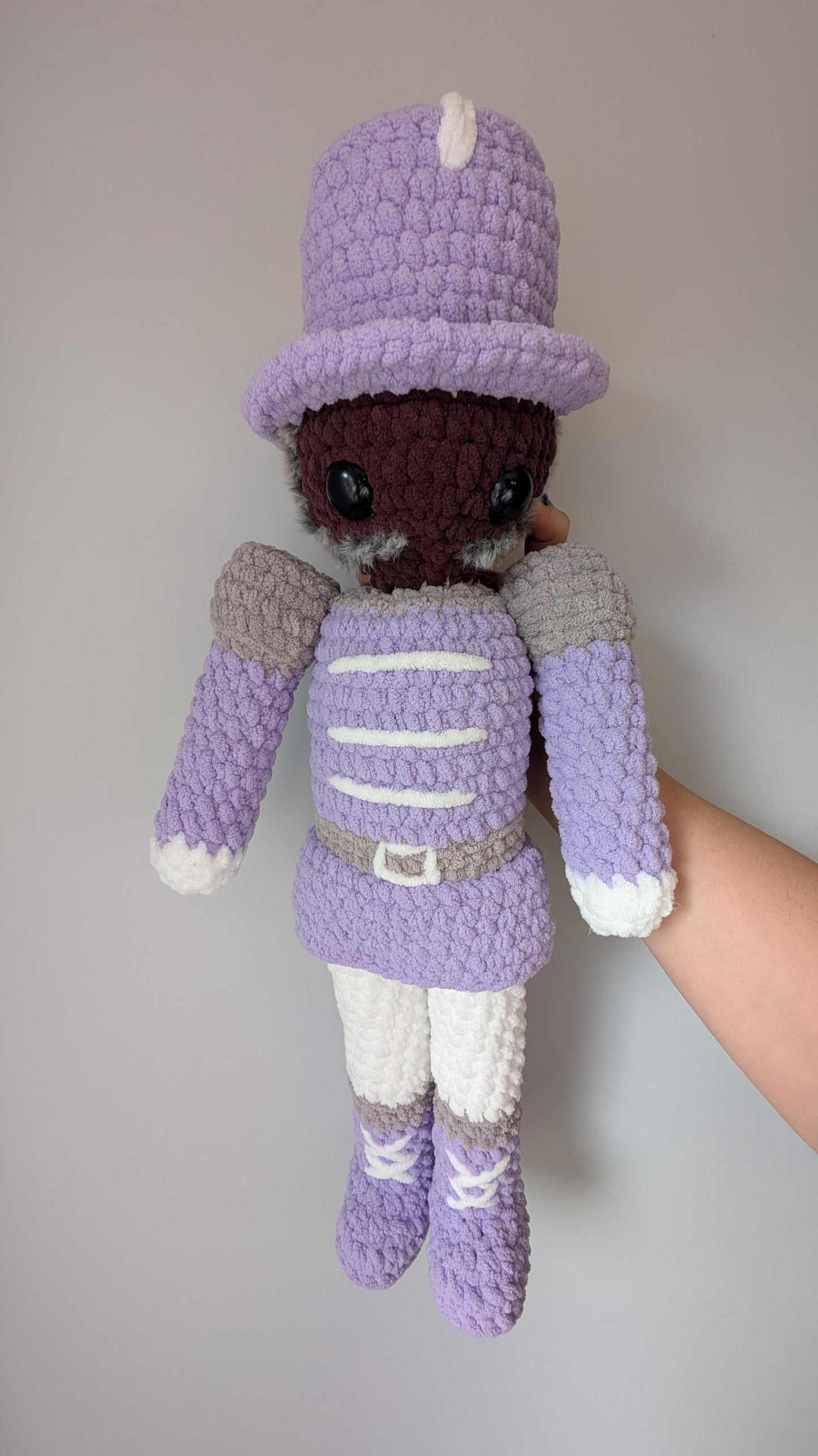 Nutcracker LARGE - Handcrafted Crochet