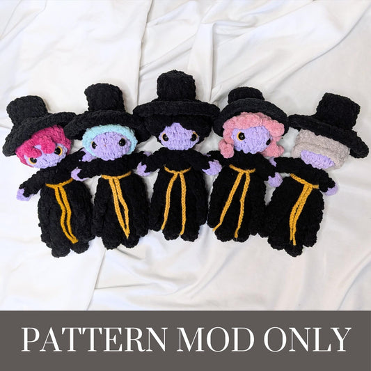 Demon Saja Boys Inspired - Crochet Pattern Mod ONLY