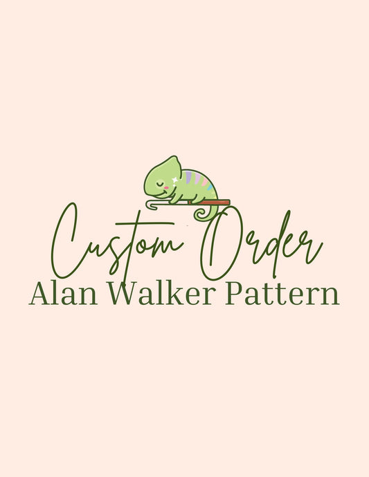 Alan Walker -  Crochet Pattern Mod ONLY