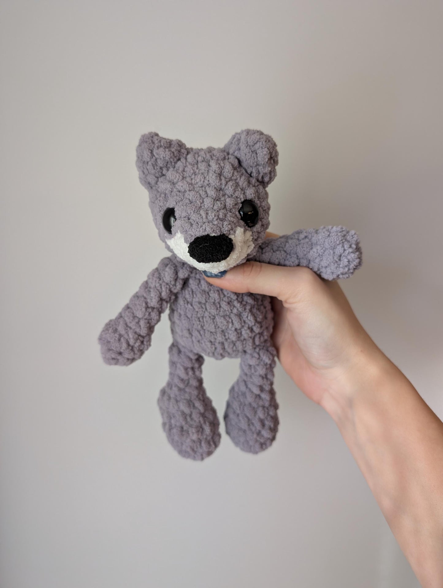 Wolf/Husky - Crochet Stuffed Animal
