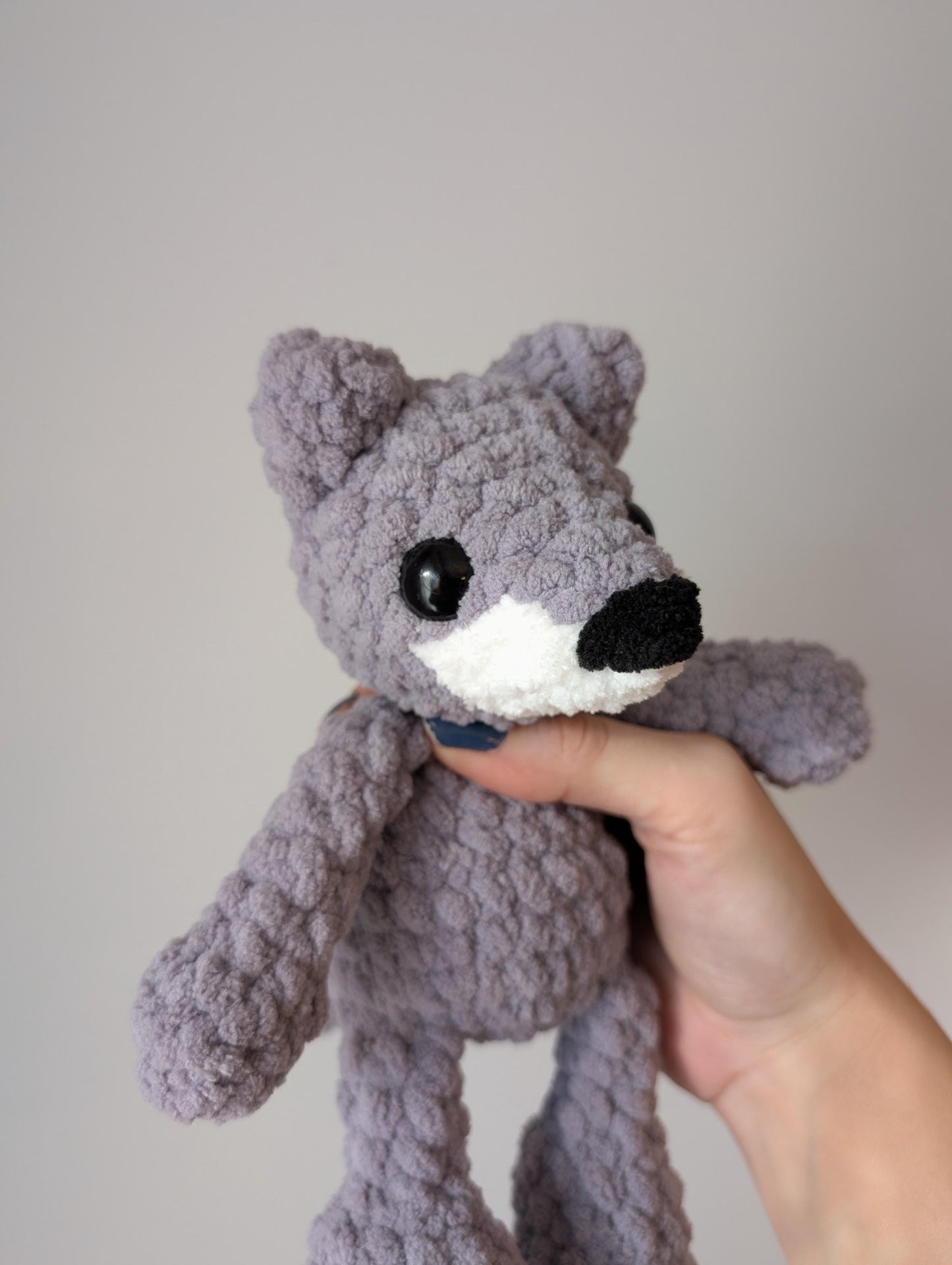 Wolf/Husky - Crochet Stuffed Animal