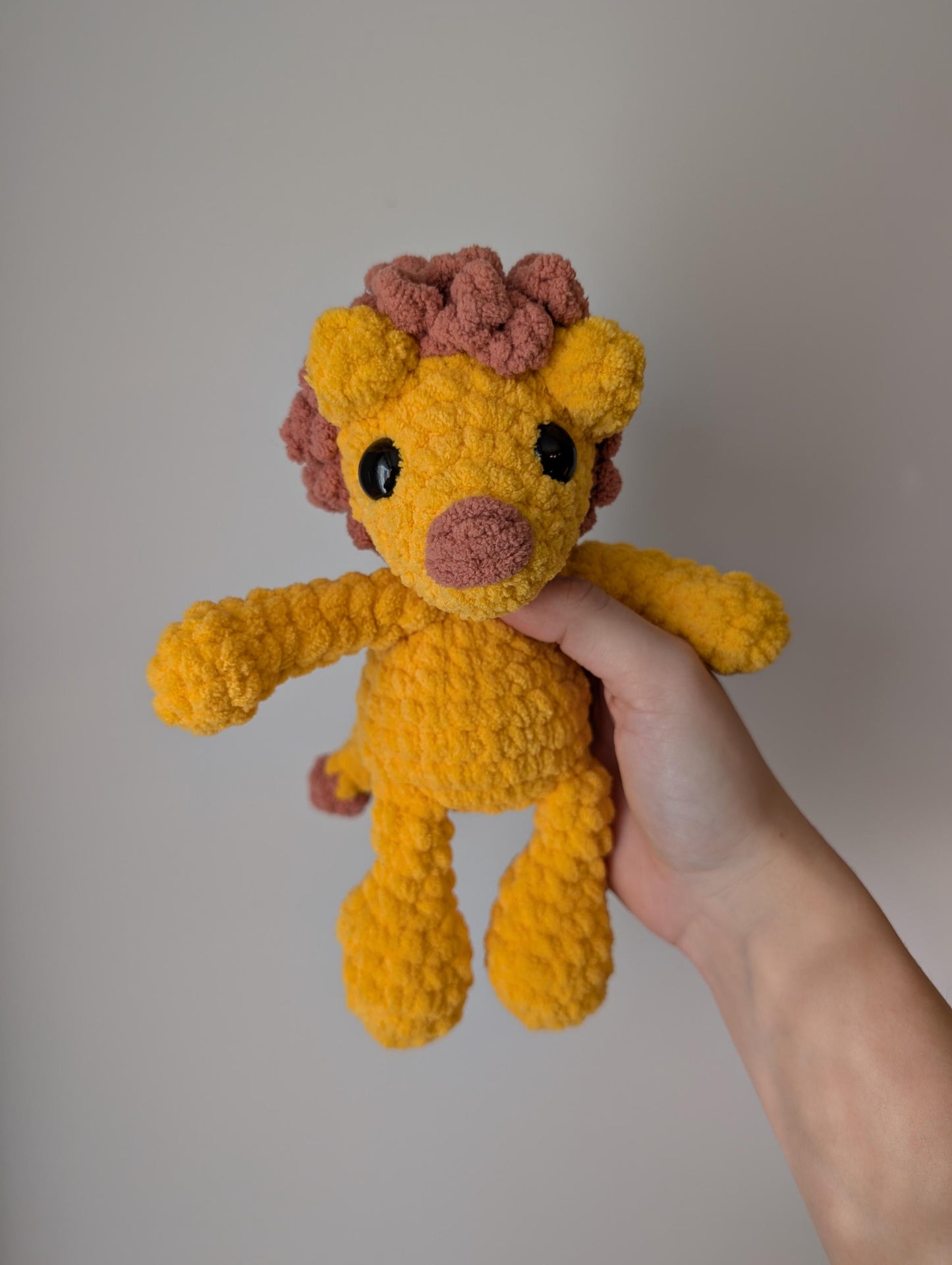 Lion - Crochet Stuffed Animal