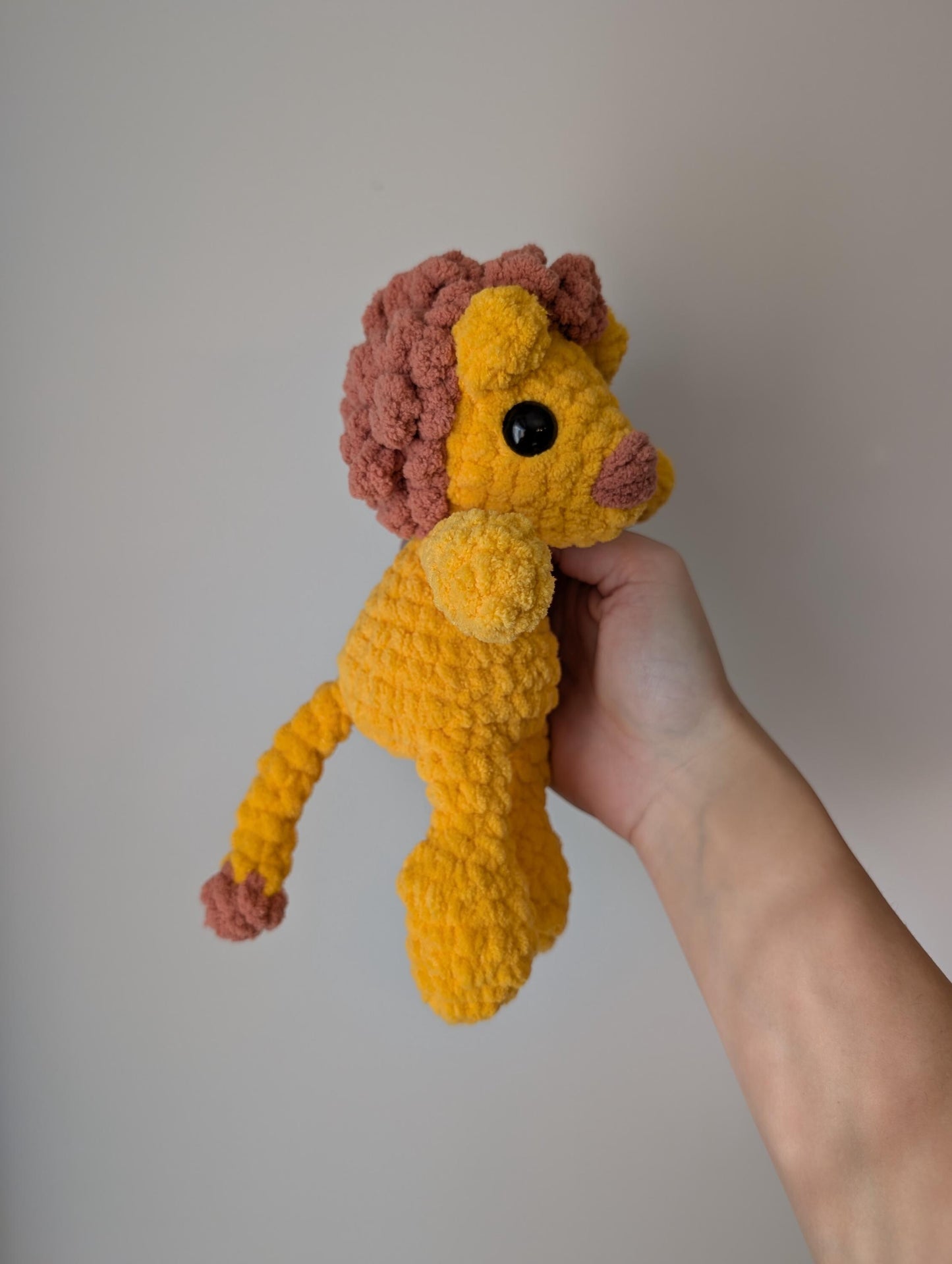 Lion - Crochet Stuffed Animal