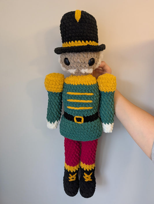Nutcracker LARGE - Handcrafted Crochet