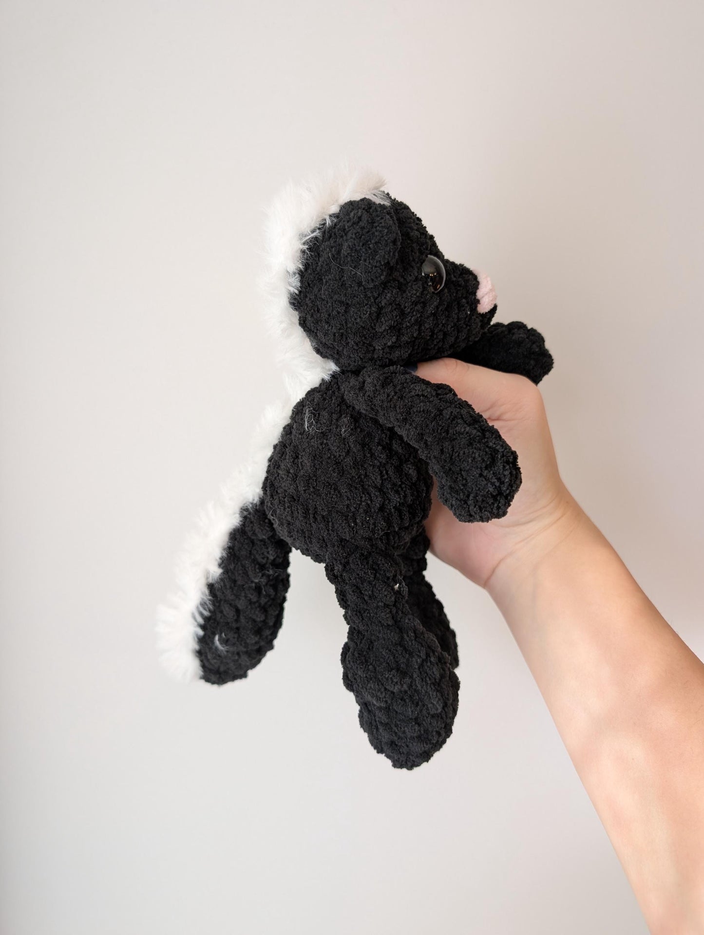 Skunk - Crochet Stuffed Animal