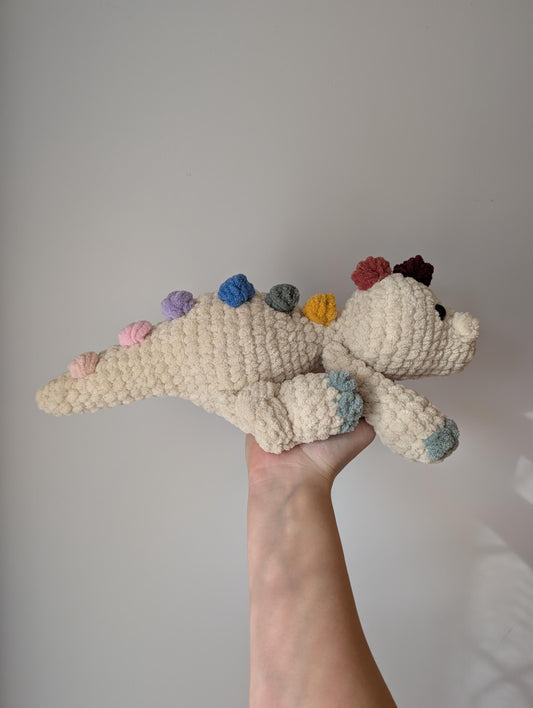 Dinosaur - Crochet Stuffed Animal - READY TO SHIP