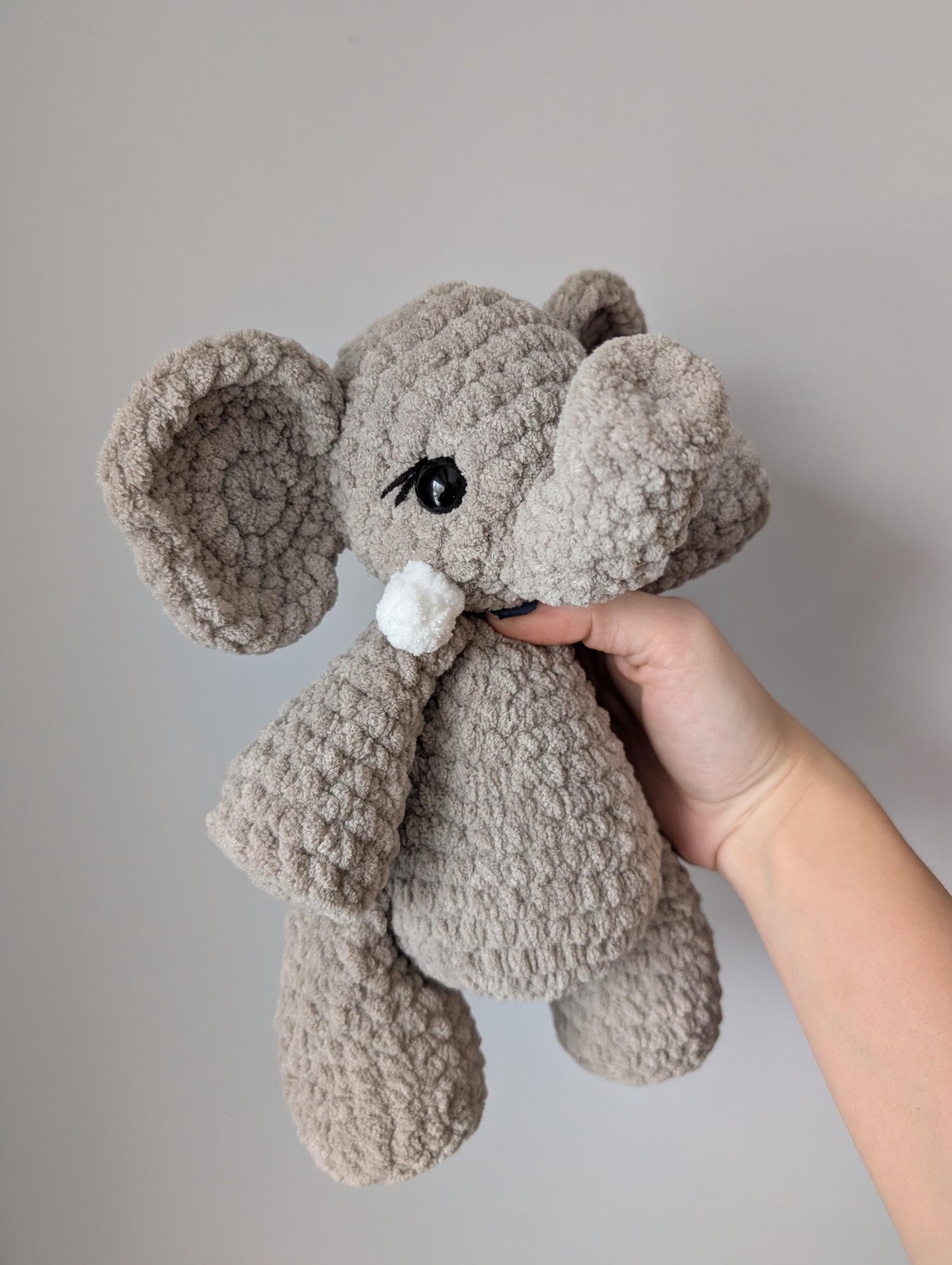 Elephant - Crochet PATTERN ONLY – Plush Fundraiser