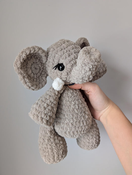 Elephant - Crochet PATTERN ONLY – Plush Fundraiser