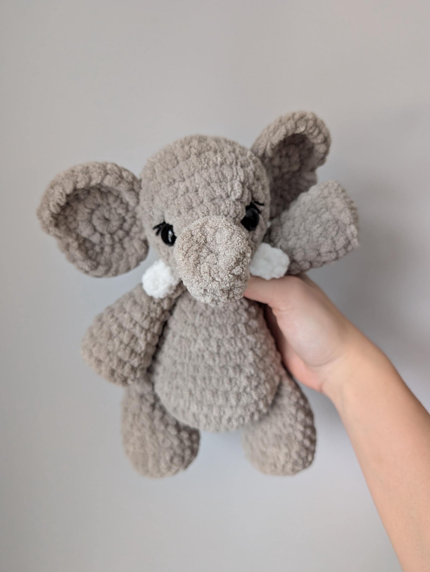 Elephant - Crochet PATTERN ONLY – Plush Fundraiser