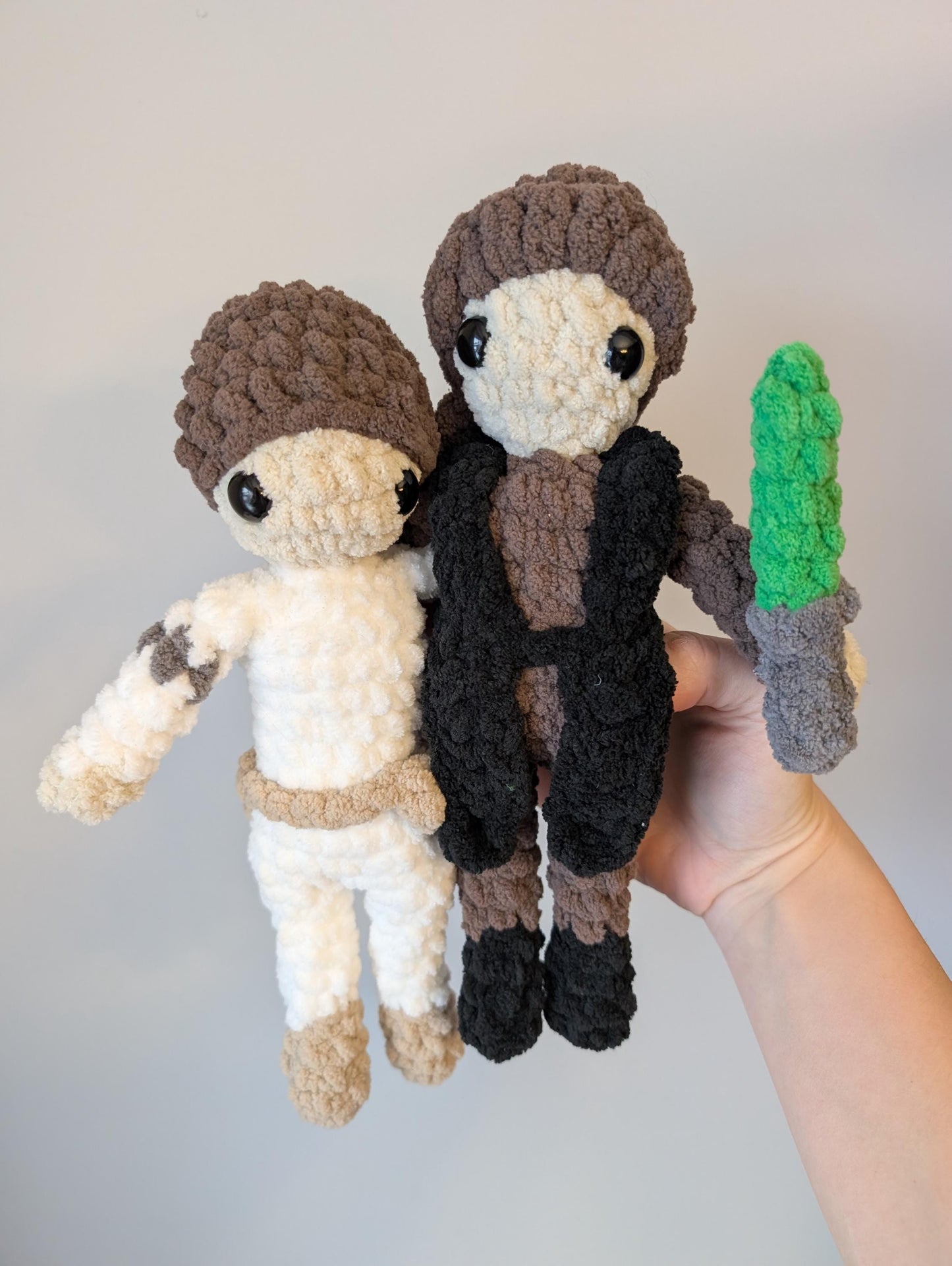 Anakin, Obi-Wan, Padme - Crochet Pattern ONLY