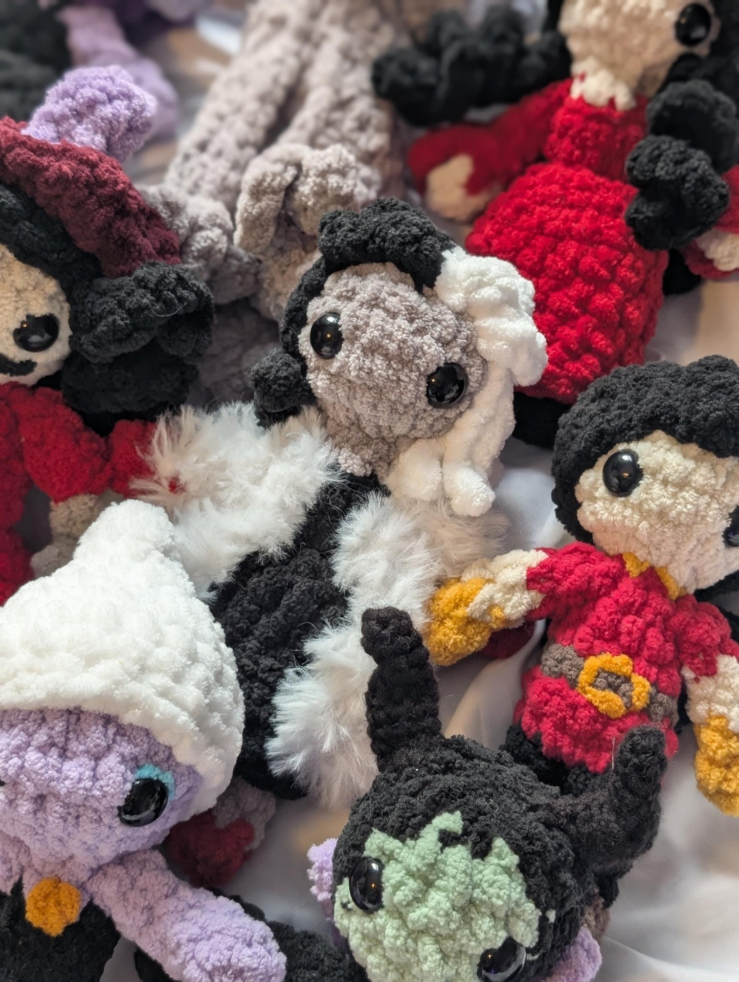 Villain Mix-n-Match - Crochet PATTERN ONLY