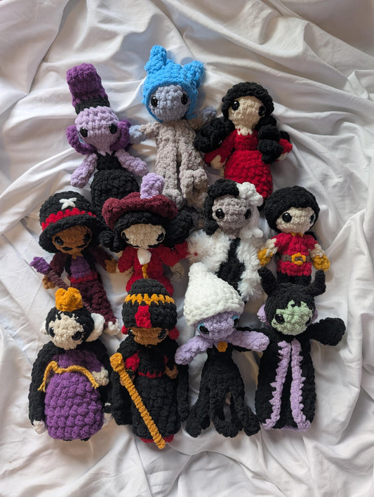 Villain Mix-n-Match - Crochet PATTERN ONLY