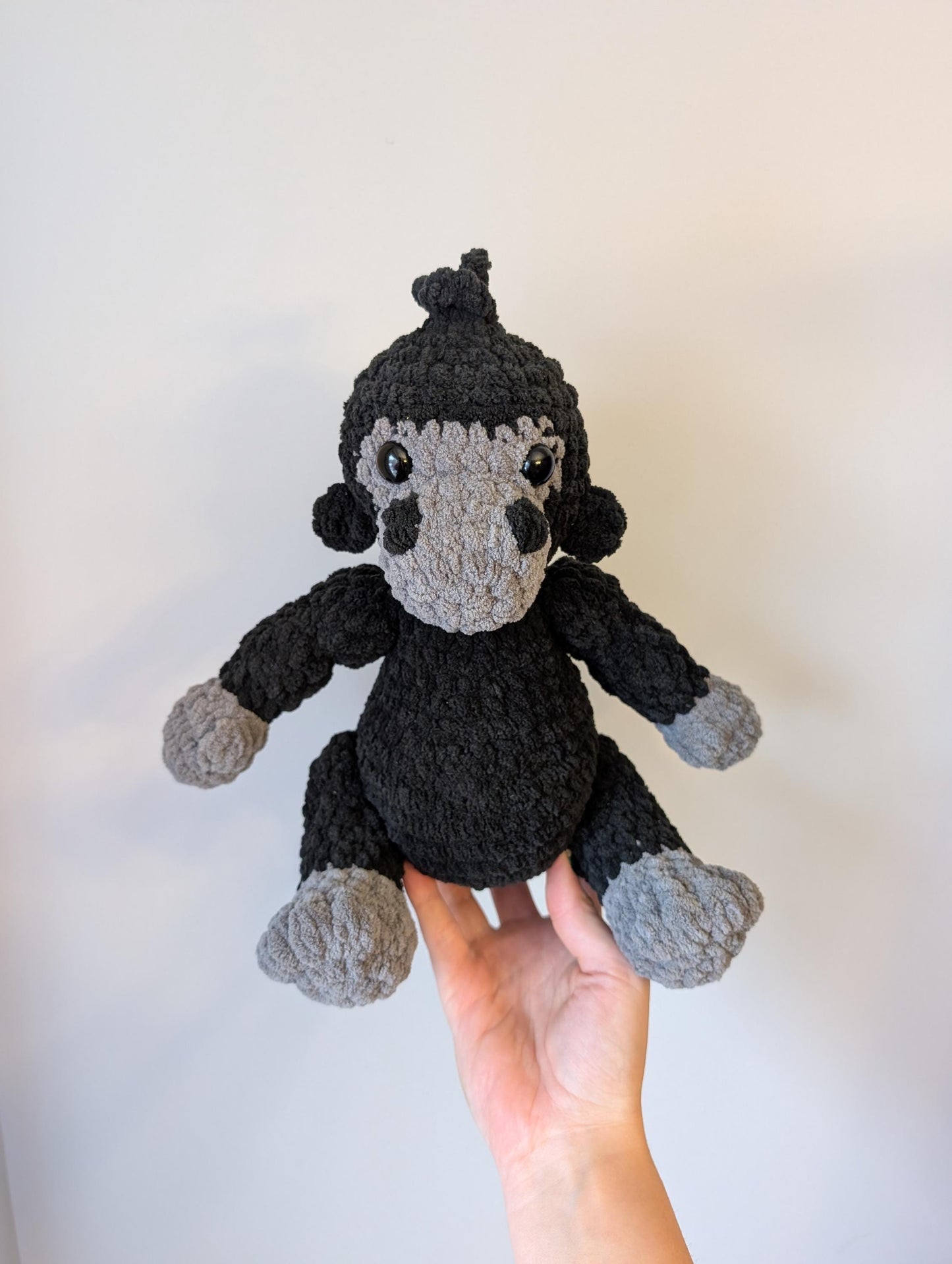 Gorilla - Crochet Pattern ONLY – Plush Fundraiser