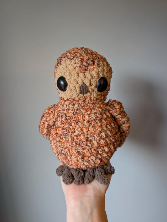 Owl - Crochet Pattern ONLY – Plush Fundraiser