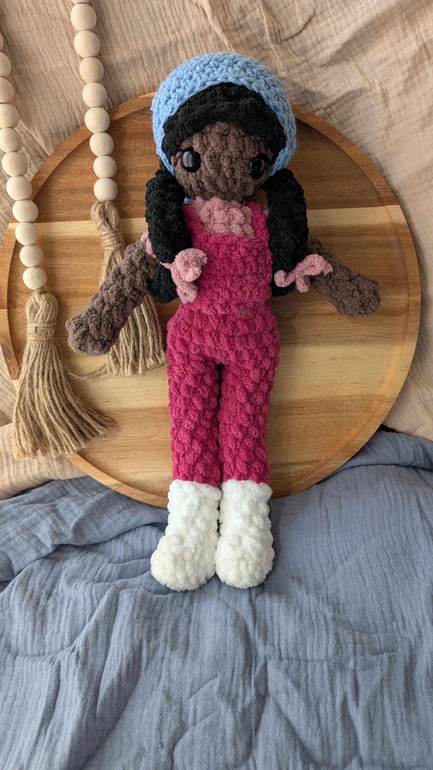 Paige the Farm Girl & Friends - Crochet PATTERN ONLY