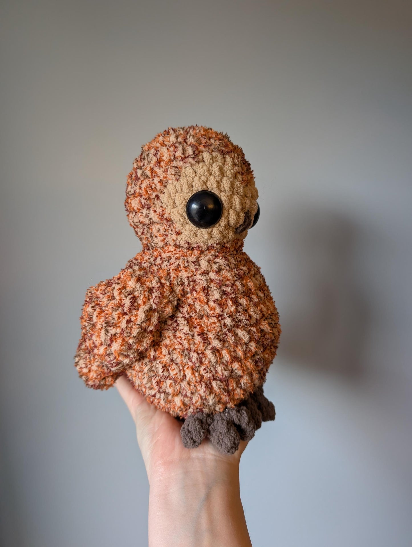 Owl - Crochet Pattern ONLY – Plush Fundraiser