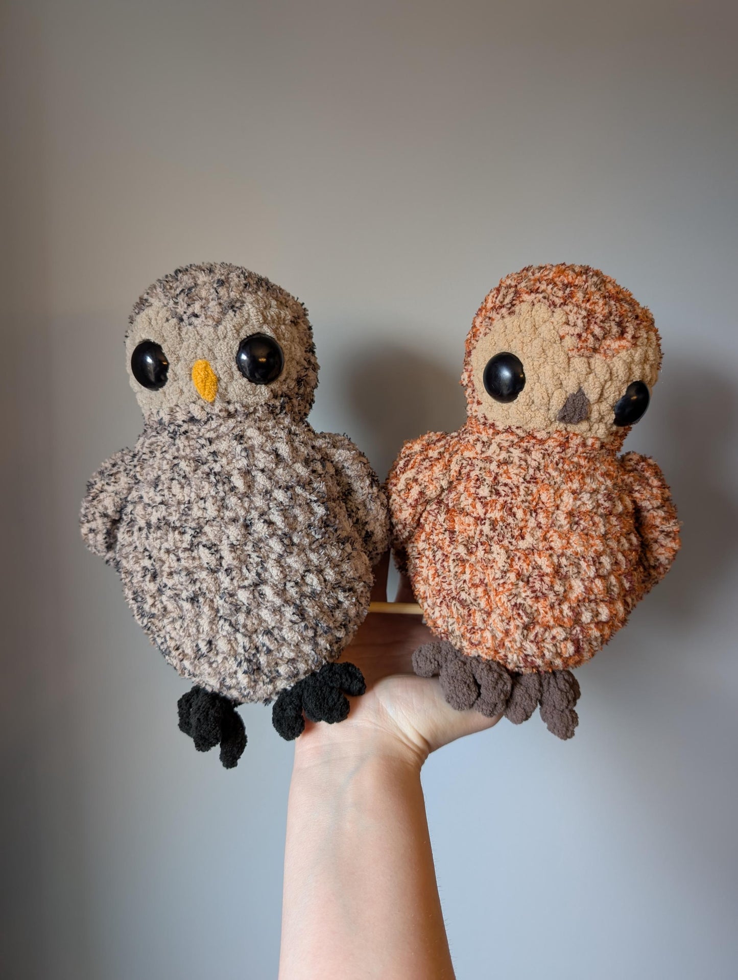 Owl - Crochet Pattern ONLY – Plush Fundraiser